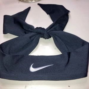 Nike tie headband
